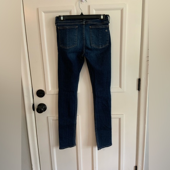 Rag & Bone Skinny Distressed Jean in Pacifico - Picture 3 of 4